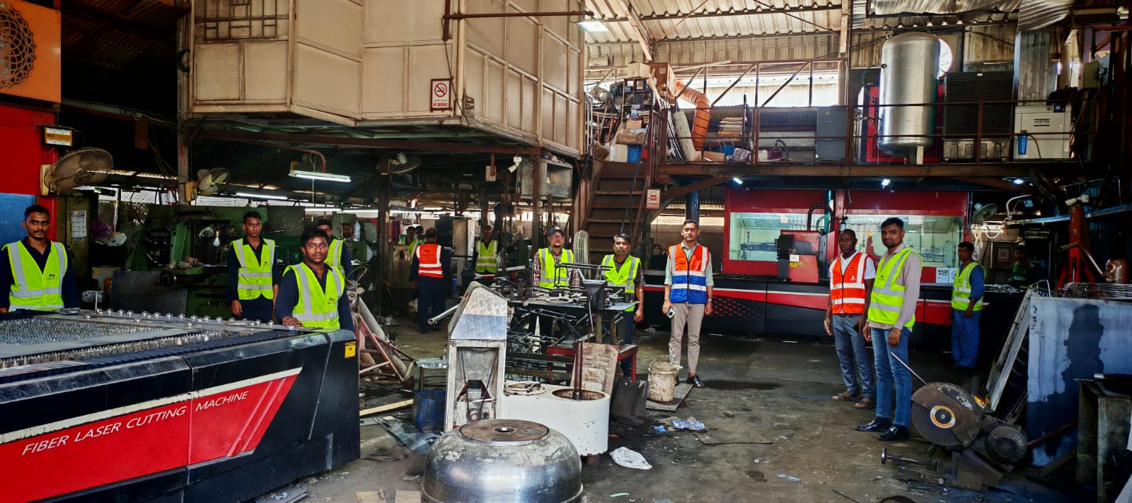 Laser cutting workshop